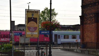 Pociąg Warszawa - Berlin zatrzymany w Mogilnie. Ewakuowano kilkaset osób