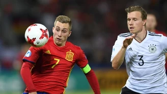 Niemcy - Hiszpania 1-0. Deulofeu: Cieszę się na Barcę 