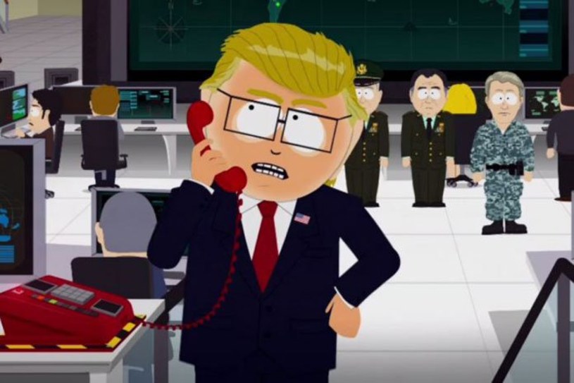 Trey Park, twórca kultowej serii animowanej "South Park", powiedział, że częściowo rezygnuje z żartów na temat prezydenta USA Donalda Trumpa.