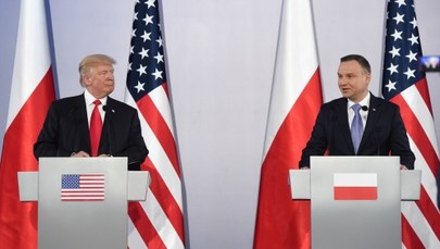 Trump po spotkaniu z Dudą: Polacy mają niezłomnego ducha