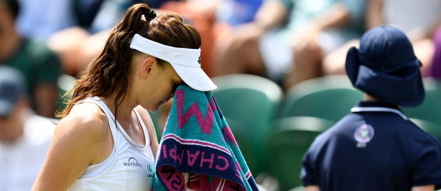 Agnieszka Radwańska podkreśliła, że w przegranym meczu 1/8 finału Wimbledonu pod względem wydolności czuła się dobrze, ale "siadły" jej nogi. Tenisistka przyznała też, że przed turniejem w Londynie wzięłaby w ciemno dotarcie do czołowej "16".