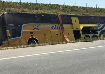 Wypadek polskiego autokaru w Serbii. Wśród poszkodowanych są dzieci 