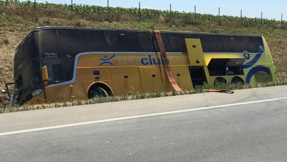 Wypadek polskiego autokaru w Serbii. Wśród poszkodowanych są dzieci 
