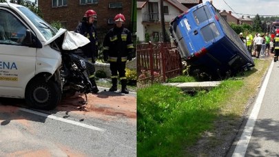 ​Wypadek trzech samochodów w Małopolsce. Dwie osoby są ranne