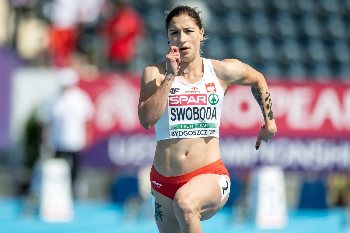 Ewa Swoboda (AZS AWF Katowice) wynikiem 11,42 w biegu na 100 m zdobyła w Bydgoszczy złoty medal 11. lekkoatletycznych mistrzostw Europy do lat 23. Druga na mecie była Białorusinka Krystsina Tsimanouskaya - 11,54, a trzecia Niemka Sina Mayer - 11,58.

