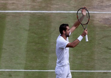 Wimbledon: Chorwat Cilic pierwszym finalistą!