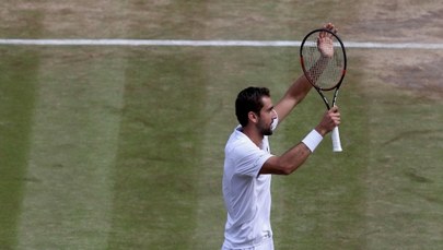 Wimbledon: Chorwat Cilic pierwszym finalistą!