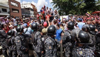 Strzelanina podczas nieoficjalnego referendum w Wenezueli. 2 osoby nie żyją