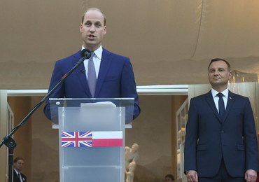 Książę William: Polska jest przykładem odwagi, zdecydowania i odporności 
