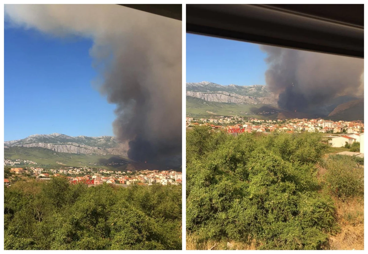 Strażacy walczą z potężnymi pożarami lasów wzdłuż wybrzeża Adriatyku. Ogień zniszczył już kilka budynków w pobliżu Splitu. Lokalne media donoszą o pierwszej ofierze śmiertelnej.  