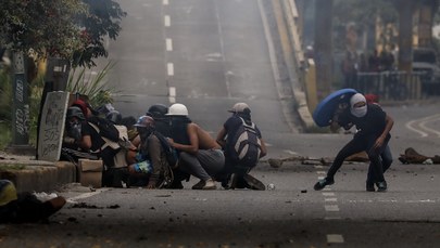 Starcia z policją podczas strajku w Wenezueli. Dwie osoby nie żyją