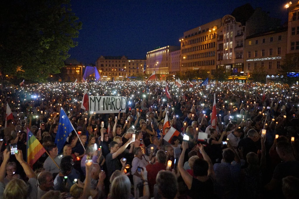 Protest w Poznaniu