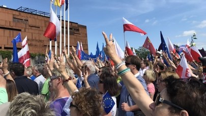 Gdańsk: Kilka tysięcy osób na manifestacji przeciwko reformie sądownictwa