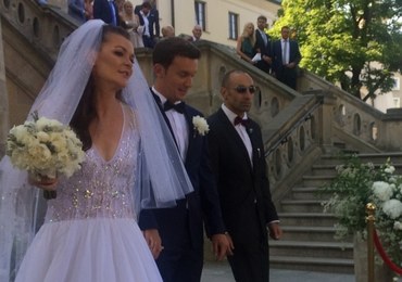 Ślub Agnieszki Radwańskiej z Dawidem Celtem w Krakowie