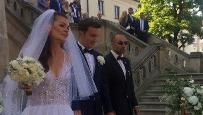 Ślub Agnieszki Radwańskiej z Dawidem Celtem w Krakowie