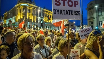 Protesty przeciwko zmianom w sądownictwie w wielu polskich miastach