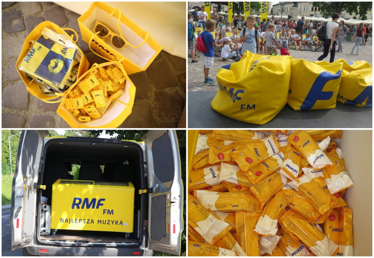 Słoneczny Patrol RMF FM zawędrował dziś na Mazowsze. Nasz żółto-niebieski konwój, który podróżuje po Polsce w ramach wakacyjnej akcji, przywiózł ze sobą pyszne lody, które rozdaliśmy mieszkańcom i turystom.