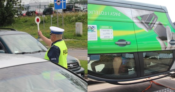 Kilkunastu kierowców z Olsztyna zamiast mandatów za drobne wykroczenia zostało dzisiaj ukaranych... symulowanym "dachowaniem". Akcję na ulicy Leonharda zorganizowano w związku z dniem świętego Krzysztofa - patrona kierowców.