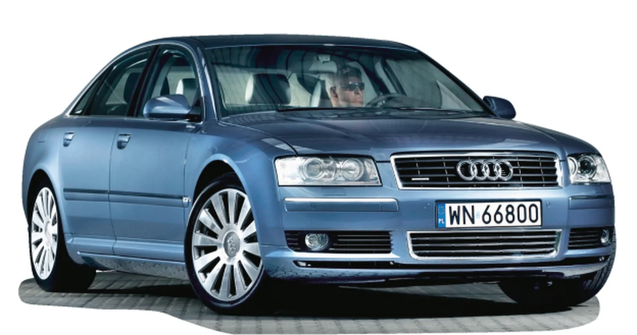 Combo Alerón De Techo Y Labio De Maletero Para Audi A8/A8L D3 2002-2009 – Flexible Y Sin Pintar