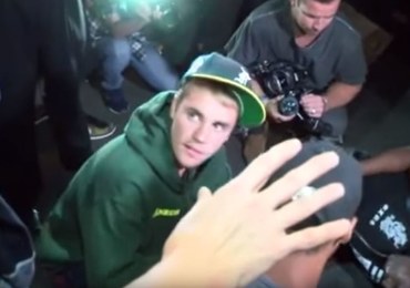 Justin Bieber potrącił fotografa pickupem