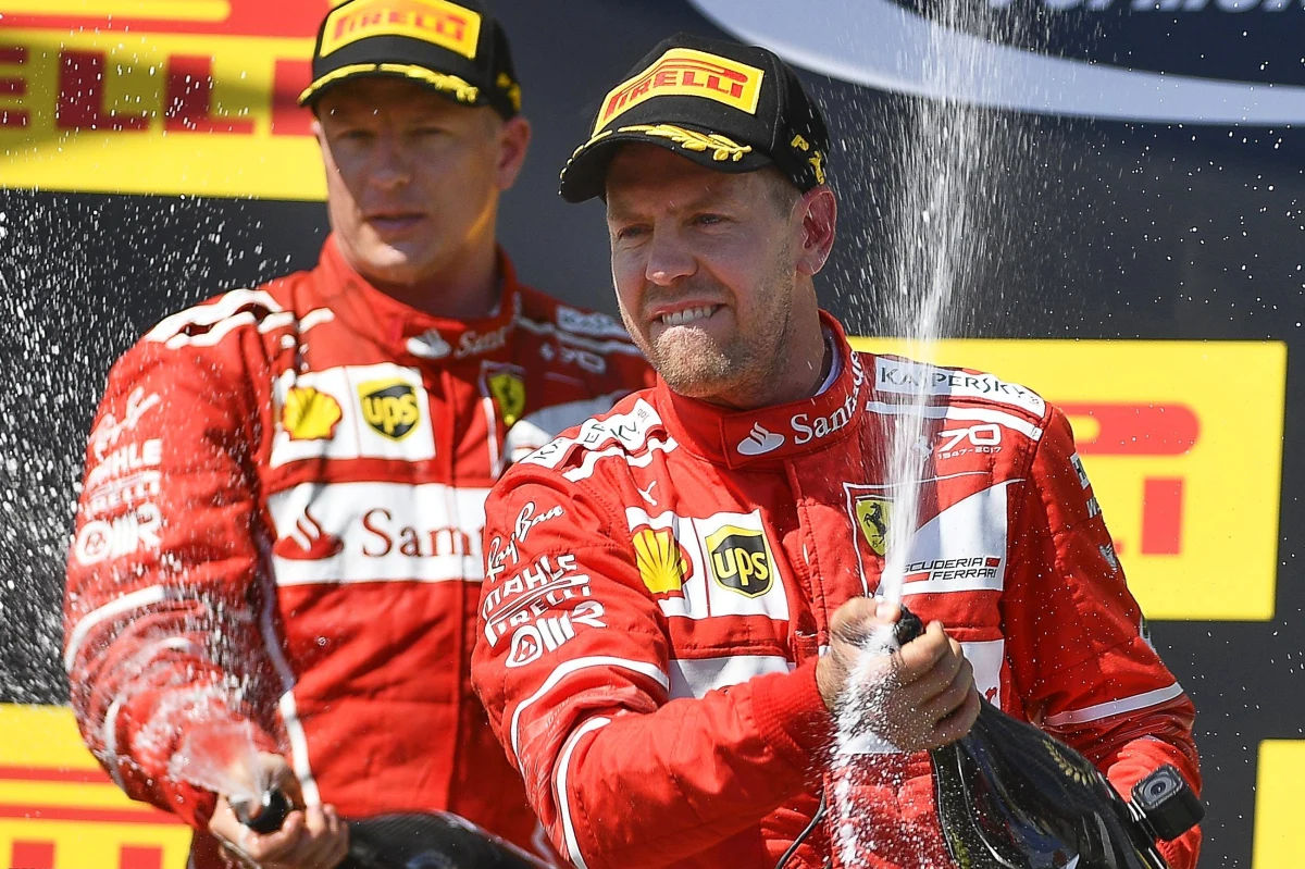 ​Kierowcy Ferrari Niemiec Sebastian Vettel i Fin Kimi Raikkonen zajęli dwa czołowe miejsca w wyścigu o Grand Prix Węgier na torze Hungaroring, 11. rundzie mistrzostw świata Formuły 1. Vettel umocnił się na prowadzeniu w klasyfikacji generalnej. Trzeci na mecie był inny reprezentant Finlandii Valtteri Bottas, a czwarty - główny rywal Niemca w walce o tytuł Brytyjczyk Lewis Hamilton (obaj Mercedes GP).