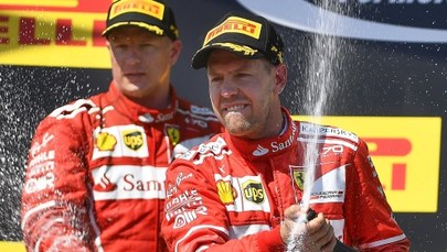 Formuła 1: Podwójny sukces Ferrari. Vettel i Raikkonen zajęli dwa czołowe miejsca