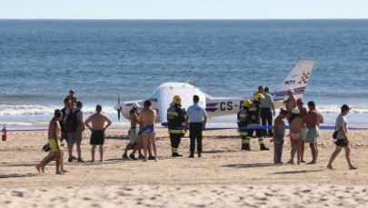 Awaryjne lądowanie samolotu na plaży. Zginęły dwie osoby, w tym dziecko