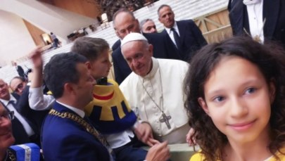 Papież Franciszek otrzymał Order Uśmiechu 