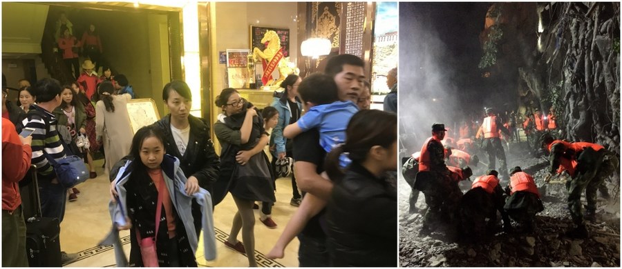 Co najmniej 19 osób, w tym 6 turystów, zginęło, a 247 ludzi zostało rannych w wyniku trzęsienia ziemi o magnitudzie 7 w prowincji Syczuan w południowo-zachodnich Chinach - poinformowały miejscowe władze i oficjalne chińskie media.