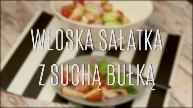 Suche, wczorajsze pieczywo nie musi oznaczać przygotowywania kolejnej porcji bułki tartej lub, co gorsze, wyrzucania do kosza. Z suchych bułek możecie przygotować wyborną sałatkę, która będzie nie tylko smaczna, ale i dostarczy wielu składników - po takiej sałatce nikt nie będzie nadal głodny! Oto nasz przepis na prostą, ale efektowną włoską sałatkę z suchą bułką w roli głównej!