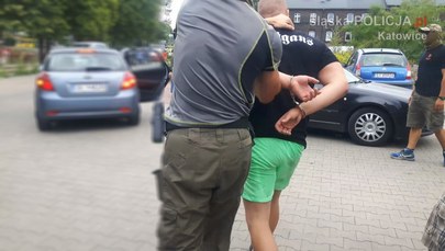 Brawurowe zatrzymanie 20-letniego kibola z Katowic