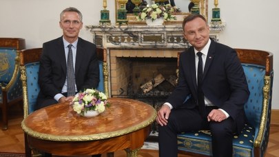 Sekretarz generalny NATO rozpoczął wizytę w Polsce 