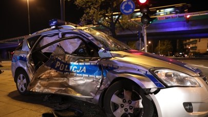 Warszawa: Wypadek podczas przejazdu kolumny z sekretarzem generalnym NATO