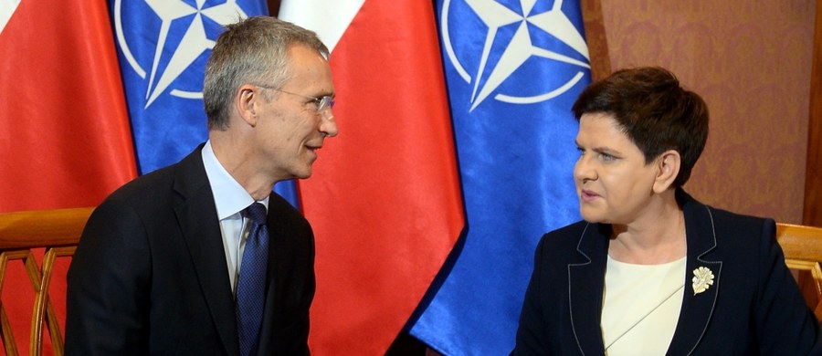 ​W obliczu zmian w środowisku bezpieczeństwa wspólnym interesem wszystkich sojuszników jest, by NATO zachowało jedność i sprawność do działania - powiedziała w piątek premier Beata Szydło po spotkaniu z szefem NATO Jensem Stoltenbergiem.