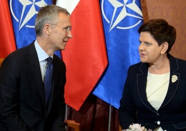 Stoltenberg: Polska odgrywa kluczową rolę; Szydło: Chcemy zwiększyć wydatki na obronność