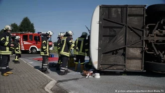 Wypadek autobusu z pracownicami z Polski i Rumunii