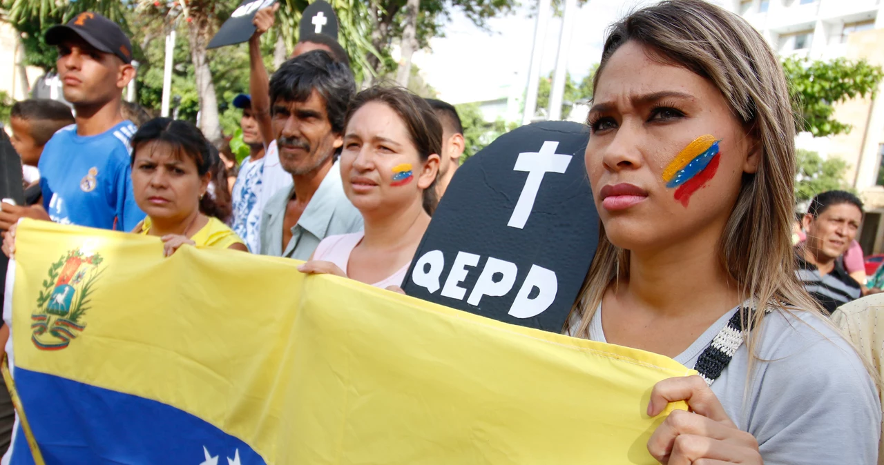 Protest w Caracas