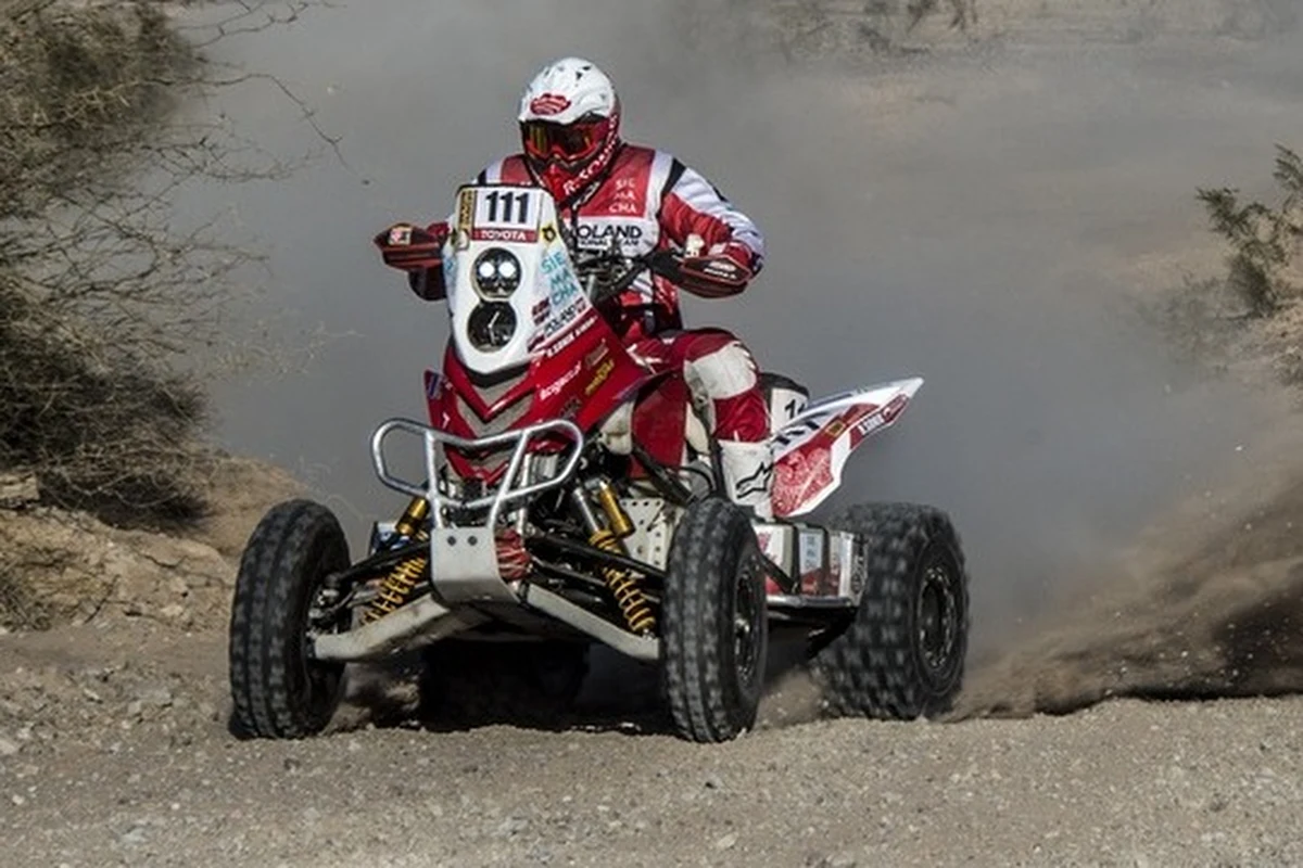​Rafał Sonik zajął trzecie miejsce w rywalizacji kierowców quadów w czwartej rundzie Pucharu Świata w rajdach terenowych FIM - argentyńskim Desafio Ruta 40. Zwyciężył Holender Kees Koolen i został liderem cyklu.