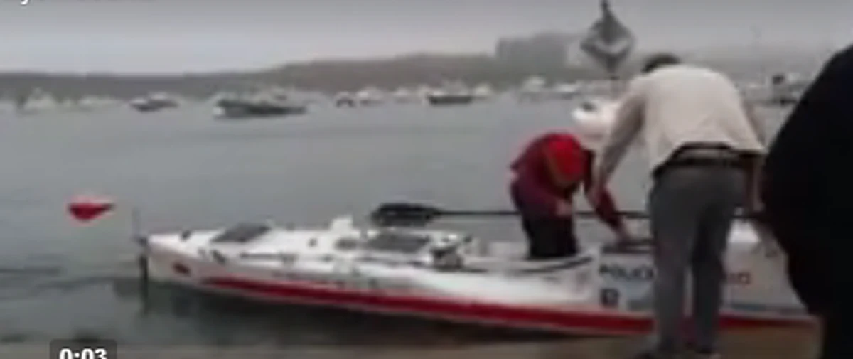 Aleksander Doba, który 7 maja wystartował z zatoki Sandy Hook w Nowym Jorku kajakiem "Olo", w niedzielę wyszedł na ląd we francuskim Le Conquet. To trzecia transatlantycka wyprawa blisko 71-letniego podróżnika.