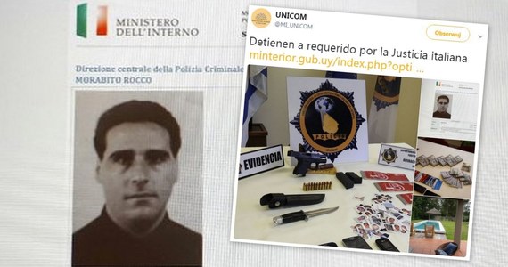 W Urugwaju schwytany został poszukiwany od 23 lat we Włoszech mafioso z Kalabrii Rocco Morabito. Informację te przekazał rząd w Montevideo. Morabito figurował na liście pięciu ukrywających się najgroźniejszych włoskich przestępców.