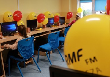 Supernowoczesna pracownia komputerowa! Finał akcji charytatywnej RMF FM w Morągu
