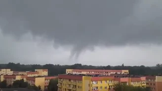 Zachodniopomorskie: Trąba powietrzna nad Policami