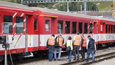25 osób rannych w katastrofie kolejowej w Szwajcarii