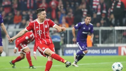 LM: Bayern rozgromił Anderlecht, jedną z bramek strzelił Lewandowski