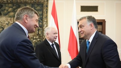 Petru: Premier Orban wykorzystuje Jarosława Kaczyńskiego