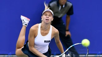 WTA Wuhan: Magda Linette - Anett Kontaveit 7:5, 6:4 w I rundzie