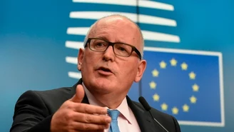 DW: Kraje UE murem za Timmermansem