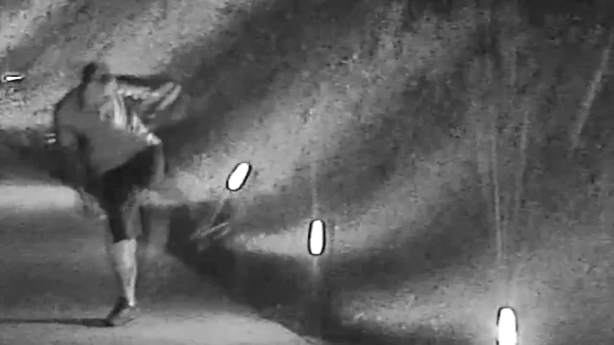 Nietypowe zdarzenie zarejestrowały kamery monitoringu miejskiego w Lublinie. W jednym z parków prawdopodobnie pijany mężczyzna trenował ciosy karate na słupkach oświetleniowych. Chociaż trafienie w nie sprawiało mu wyraźną trudność, to udało mu się pokonać trzy słupki. Straty, które spowodował wyniosły 2500 zł. Policja wciąż poszukuje sprawcy.