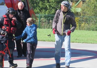 Ojciec utknął pod Orlą Percią z 11-latką. Akcja TOPR-u