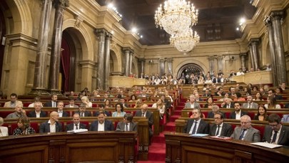 Hiszpański Trybunał Konstytucyjny zawiesił sesję parlamentu Katalonii